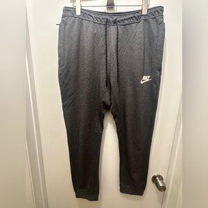 Nike Grey Sweatpants Joggers Men’s Size Large with Zippers